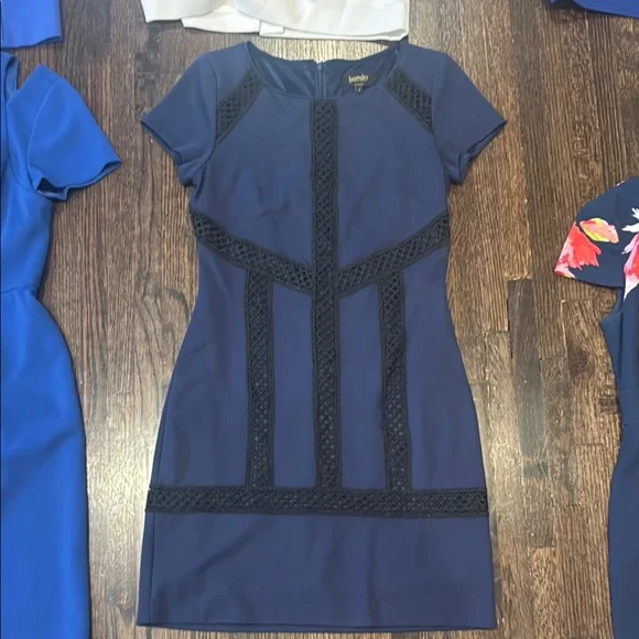 Elegant Blue and Floral Dress Collection - Picture 3 of 10